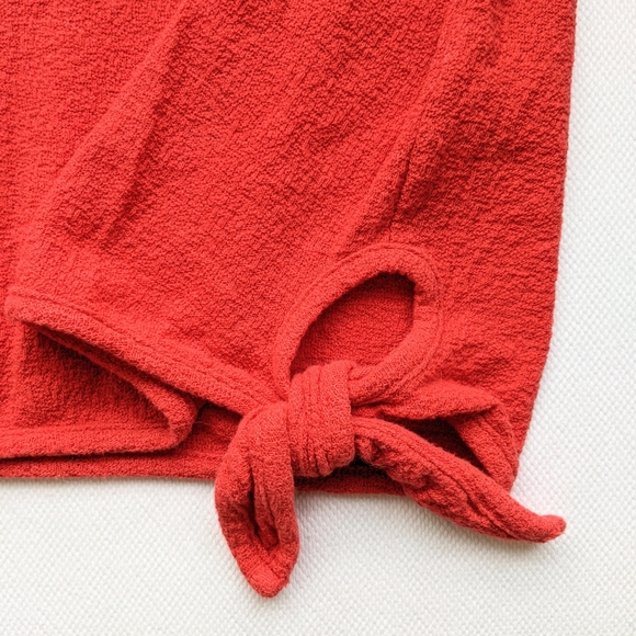 Madewell Texture and Thread Modern Side-Tie Top - Picture 7 of 7